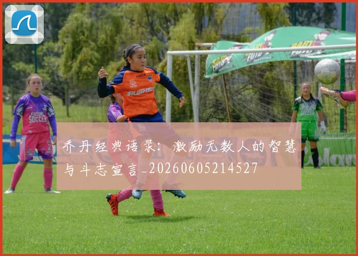 乔丹经典语录:激励无数人的智慧与斗志宣言_20260605214527